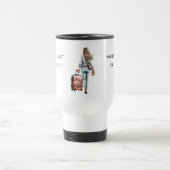 カスタム写真パーソナライズされたWanderlust In A Cupp トラベルマグ (中央)