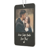 カスタム写真パーソナライズカップルValentine's Day カーエアーフレッシュナー (左)