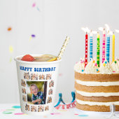 カスタム写真パーティー動物テーマ子供の誕生日 紙コップ