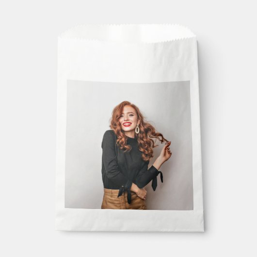 カスタム写真パーティー自撮写真写真 フェイバーバッグ (正面)