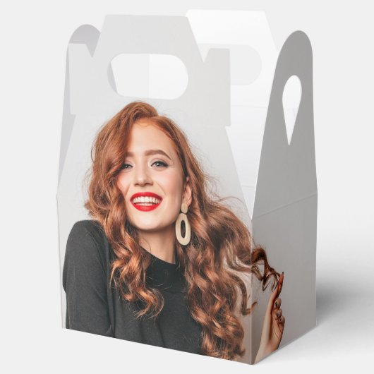 カスタム写真パーティー自撮写真写真 フェイバーボックス (オープン)