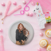 カスタム写真パーティー自撮写真写真 ペーパープレート (パーティー)