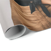 カスタム写真パーティー自撮写真写真 ラッピングペーパー (ロールコーナー)