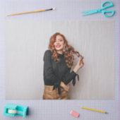 カスタム写真パーティー自撮写真写真 薄葉紙 (クラフト)