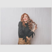 カスタム写真パーティー自撮写真写真 薄葉紙 (正面)