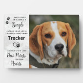 カスタム写真ビーグル記念館 フォトプラーク (正面)