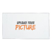 カスタム写真ピローケース記念ギフト 枕カバー (裏面)