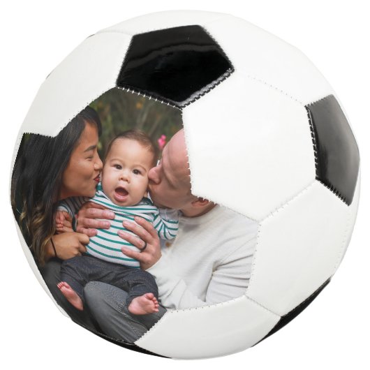 カスタム写真ファパーソナライズされたミリ サッカーボール (3/4)