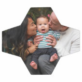 カスタム写真ファパーソナライズされたミリ サッカーボール (フラット)