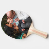 カスタム写真ファパーソナライズされたミリ 卓球ラケット (横)