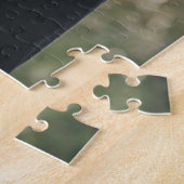 カスタム写真ファーザーズデイスポーツパパバスケットボールパパ ジグソーパズル (側面)