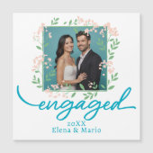 カスタム写真フローラ婚約告知スクリプト (正面)