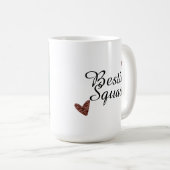 カスタム写真フ最高のァンドズベスティスチーム コーヒーマグカップ (正面右)