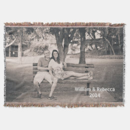 カスタム写真ブランケット スローブランケット