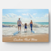 カスタム写真プラーク写真と文字デザイン写真 フォトプラーク (正面)