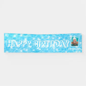 カスタム写真プールの誕生日パーティプールの水リップル 横断幕 (横)