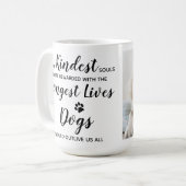 カスタム写真ペットの損失ギフトペット記念コーヒーマグ コーヒーマグカップ (正面左)