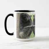 カスタム写真マグカップ – 3枚 – かわいいコアラ マグカップ (左)