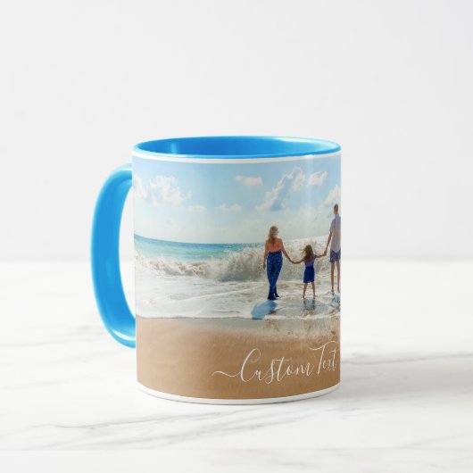 カスタム写真マグギフトあなたの写真と文字 マグカップ (正面左)