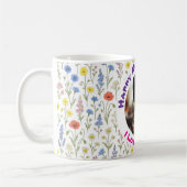 カスタム写真マパーソナライズされたグ母の日のプレゼント コーヒーマグカップ (左)