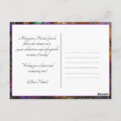 カスタム写真マルディパーティーDelight ポストカード (裏面)