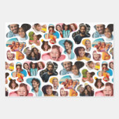 カスタム写真モダン ラッピングペーパーシート (正面)