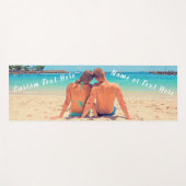 カスタム写真ヨガマットあなたの写真と文字名 ヨガマット (正面(横))