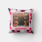 カスタム写真ヨガ恋人先生ママ女性ギフト クッション (正面)