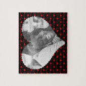 カスタム写真ラブバレンタインジグソーパズル ジグソーパズル (縦)