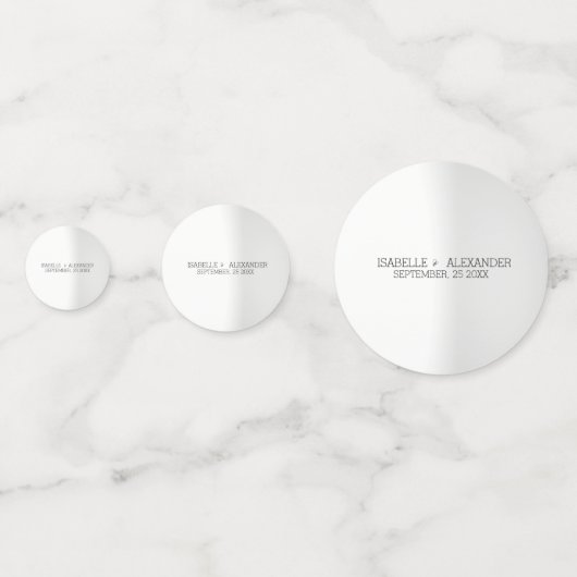 カスタム写真リース コンフェッティ (裏面)