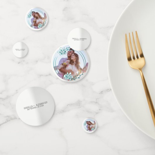 カスタム写真リース コンフェッティ (グループ)