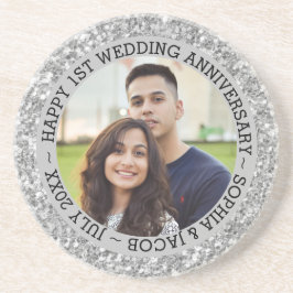 カスタム写真一周年記念 コースター