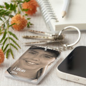 カスタム写真両面キーチェーン キーホルダー (正面右)