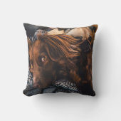 カスタム写真両面ドッグ クッション (正面)