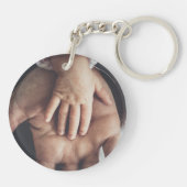 カスタム写真両面 キーホルダー (裏面)