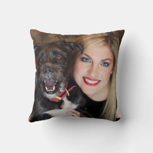 カスタム写真両面 クッション (裏面)