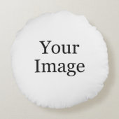 カスタム写真丸ピロー ラウンドクッション (裏面)