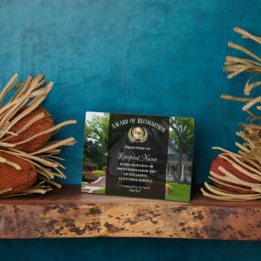 カスタム写真事業実在賞 フォトプラーク (側面)