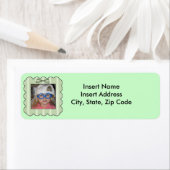 カスタム写真住所 シール (インサイチュ)
