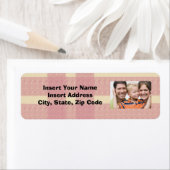 カスタム写真住所 シール (インサイチュ)