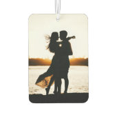 カスタム写真作るユニーク カーエアーフレッシュナー (裏面)