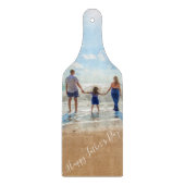 カスタム写真切り盤父の日の贈り物 カッティングボード (正面)