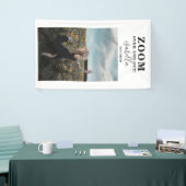 カスタム写真卒業ズーム 横断幕 (トレードショー)