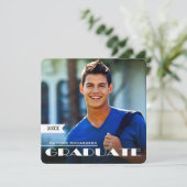 カスタム写真卒業会 招待状 (スタンド正面)