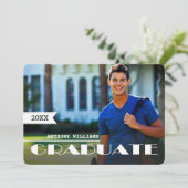 カスタム写真卒業会 招待状 (スタンド正面)