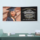 カスタム写真卒業記念 横断幕 (トレードショー)