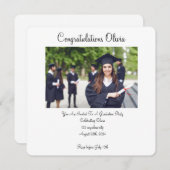 カスタム写真卒業2024 セーブザデート (正面/裏面)