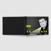 カスタム写真卒業 ゲストブック (全面)