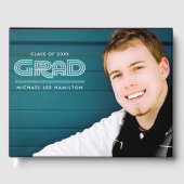 カスタム写真卒業 ゲストブック (正面)