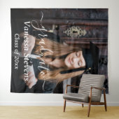 カスタム写真卒業 タペストリー (インサイチュ(横))